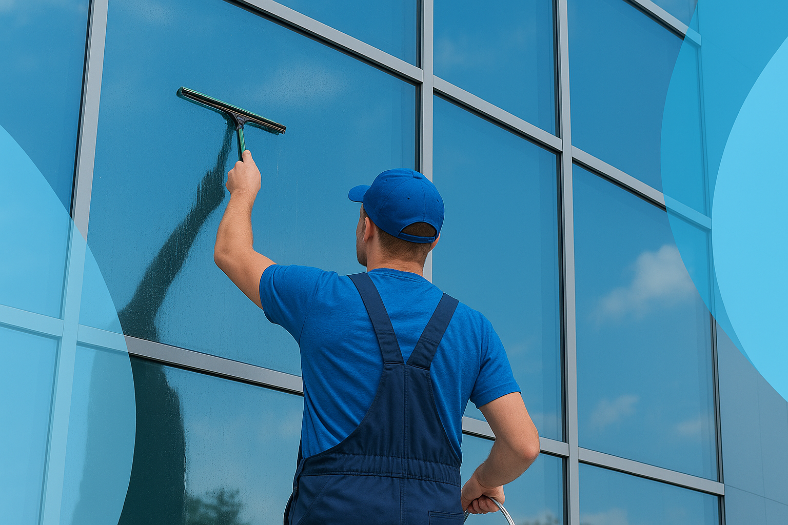 Limpieza de Vidrios y Fachadas